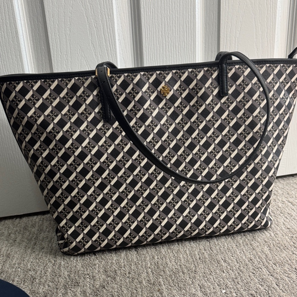 Tory Burch logo Tote Bag